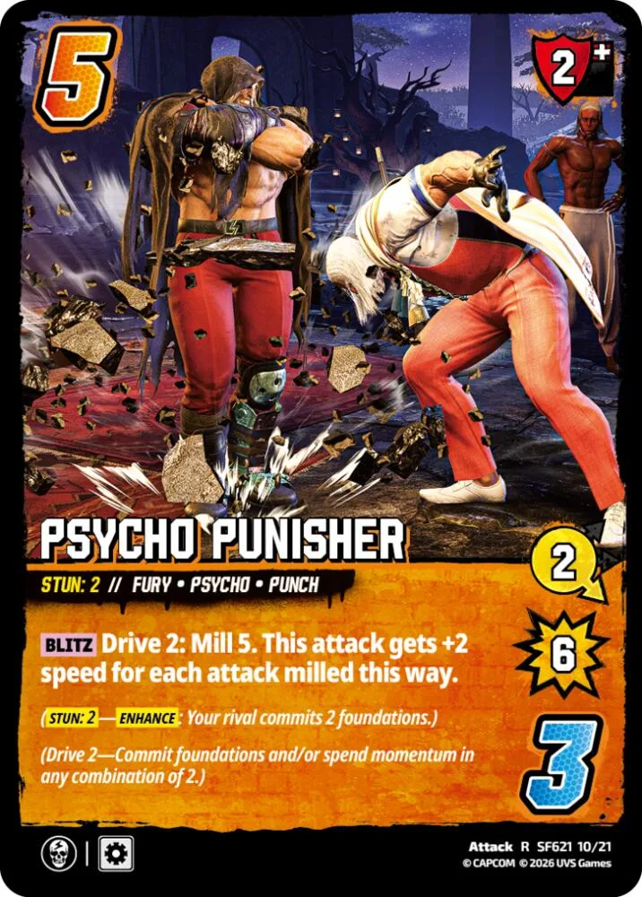Psycho Punisher card front
