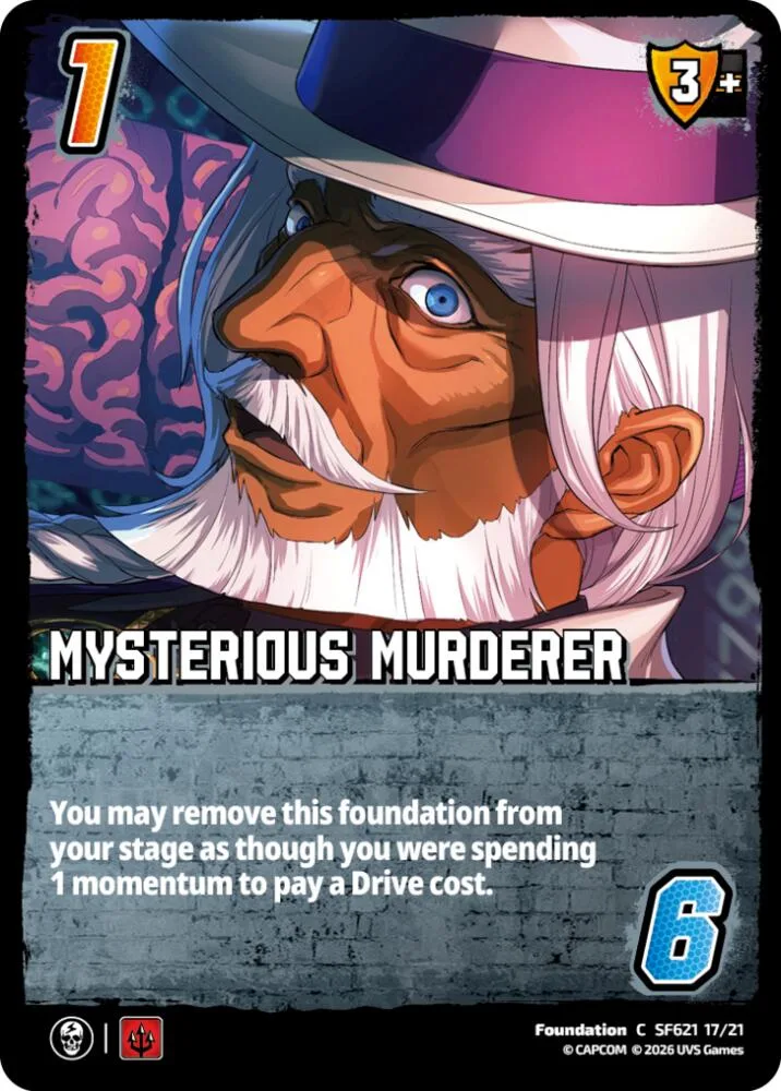 Mysterious Murderer card front