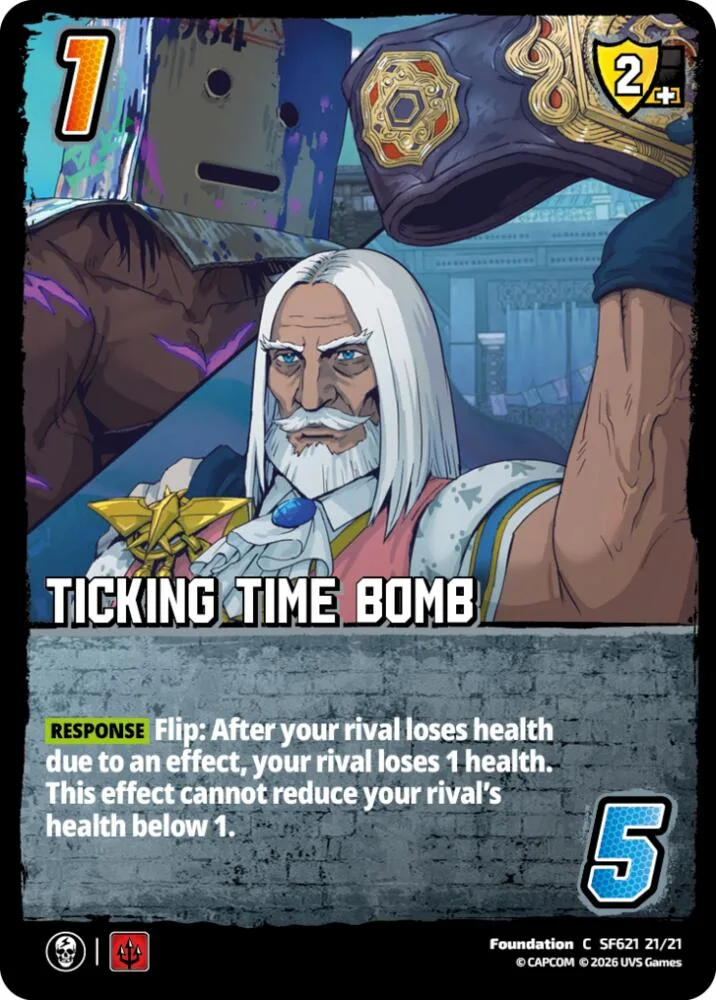 Ticking Time Bomb card front