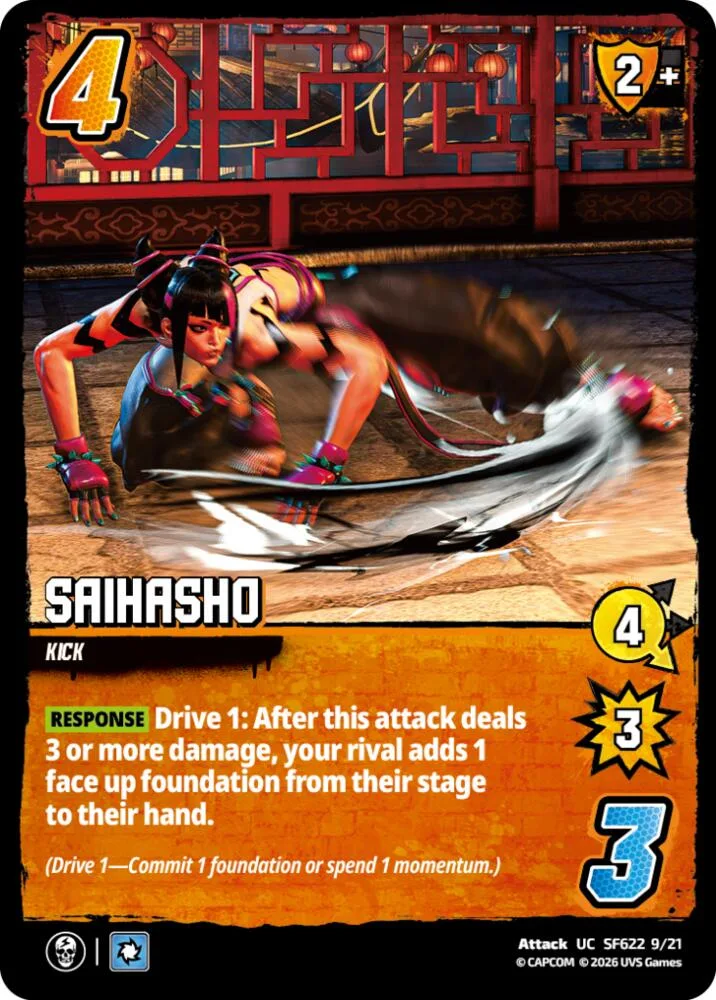 Saihasho card front
