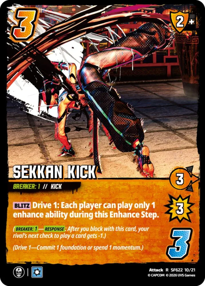 Sekkan Kick card front