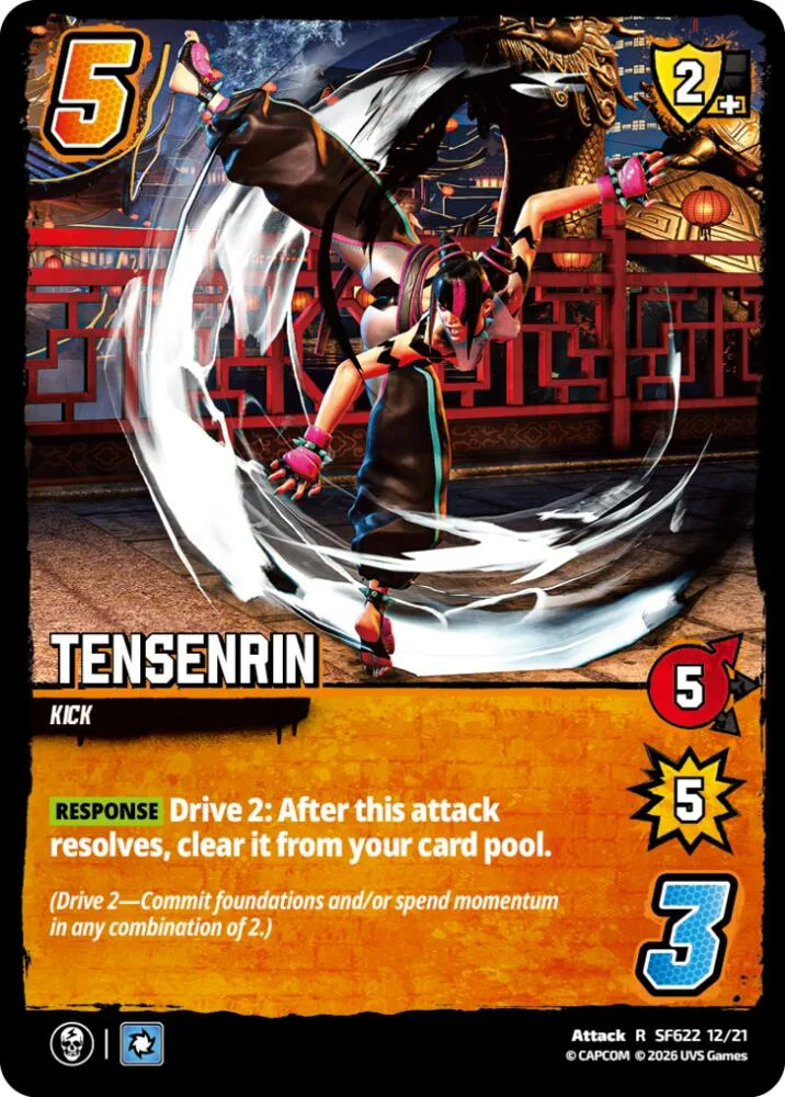 Tensenrin card front