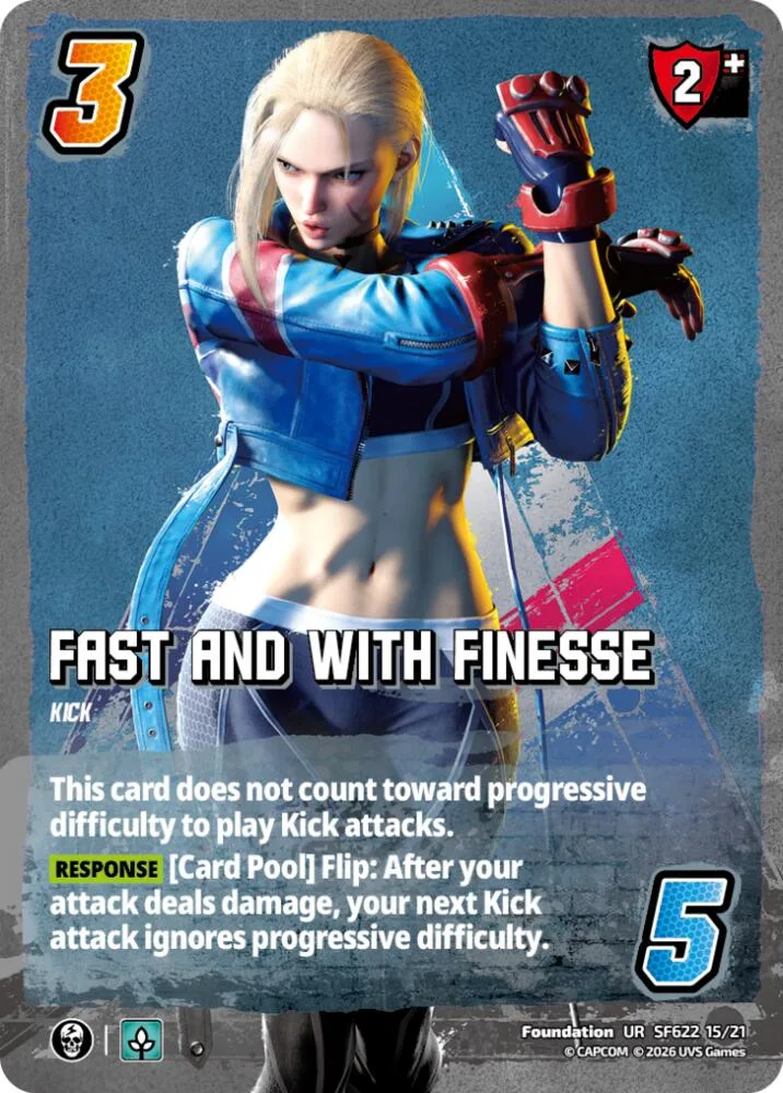 Fast and with Finesse card front