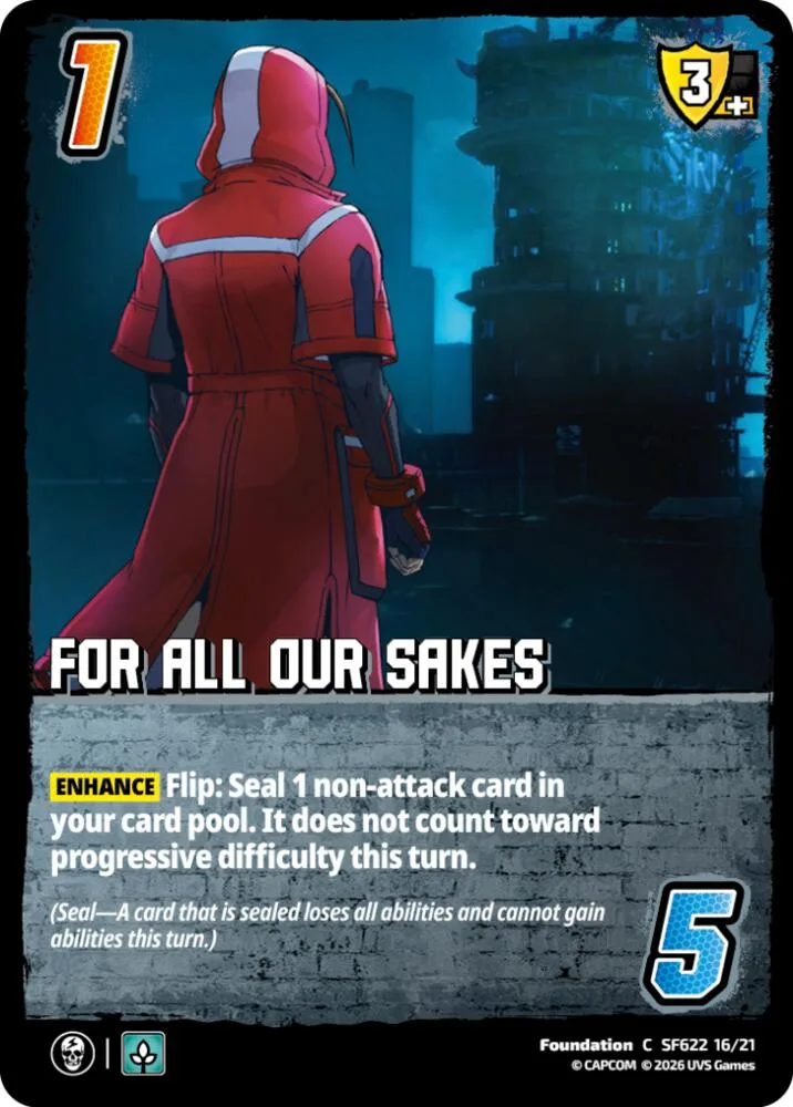 For All Our Sakes card front