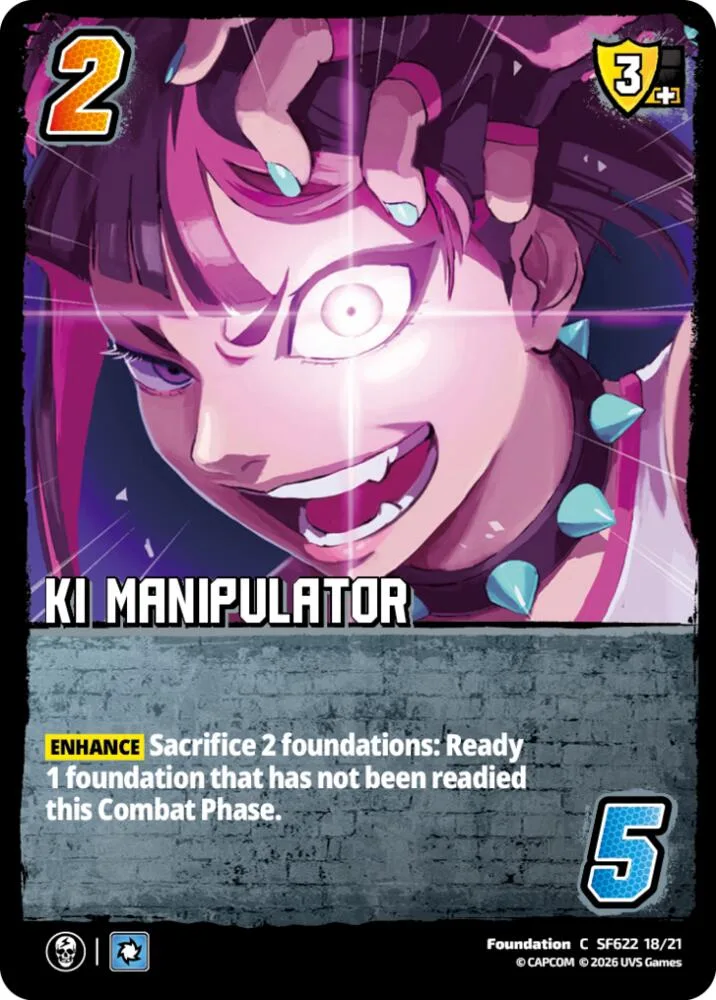 Ki Manipulator card front