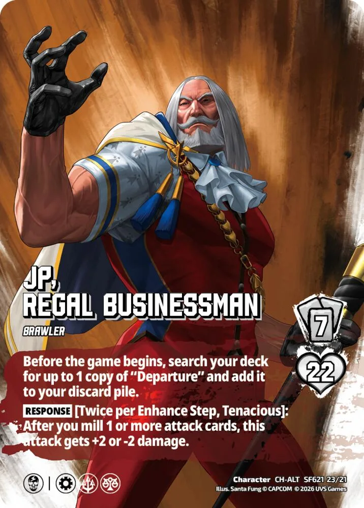 JP, Regal Businessman (Alternate Art) card front