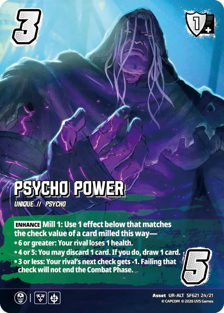 Psycho Power (Alternate Art) card front
