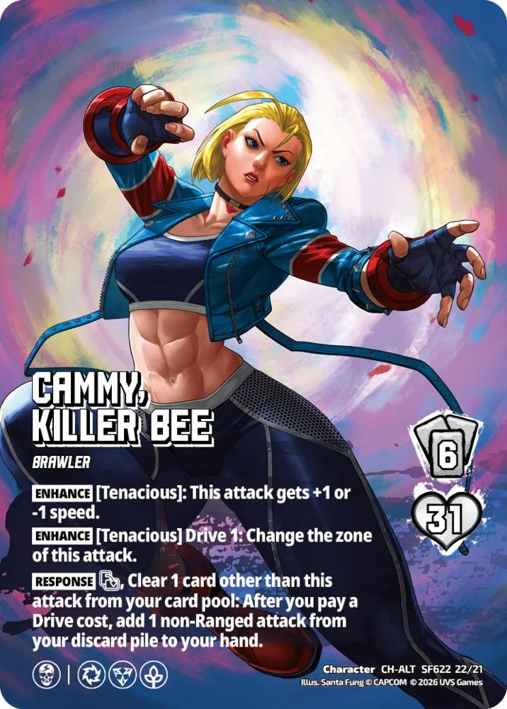 Cammy, Killer Bee (Alternate Art) card front