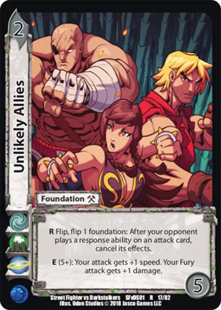 Unlikely Allies card front