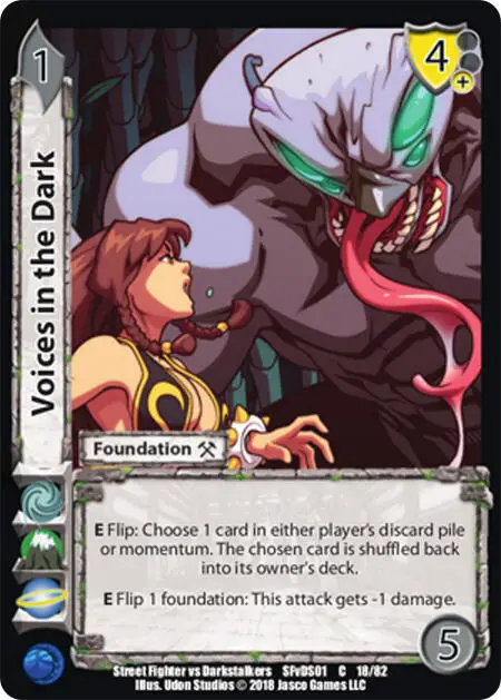 Voices in the Dark card front