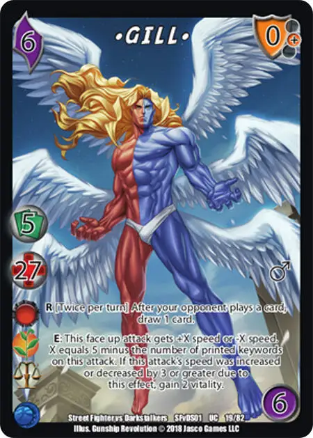 Gill* card front