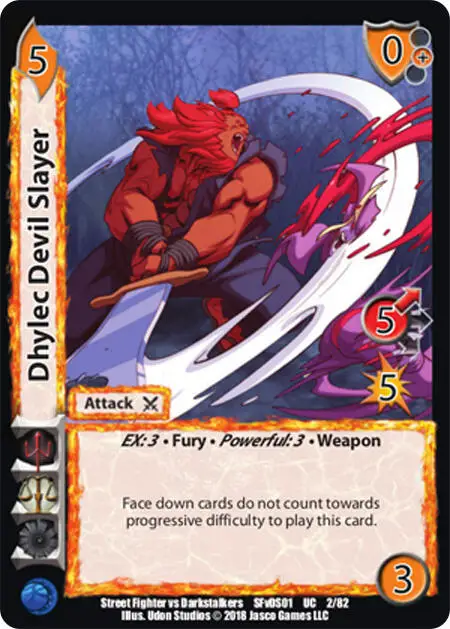 Dhylec Devil Slayer card front