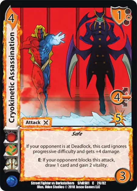 Cryokinetic Assassination card front