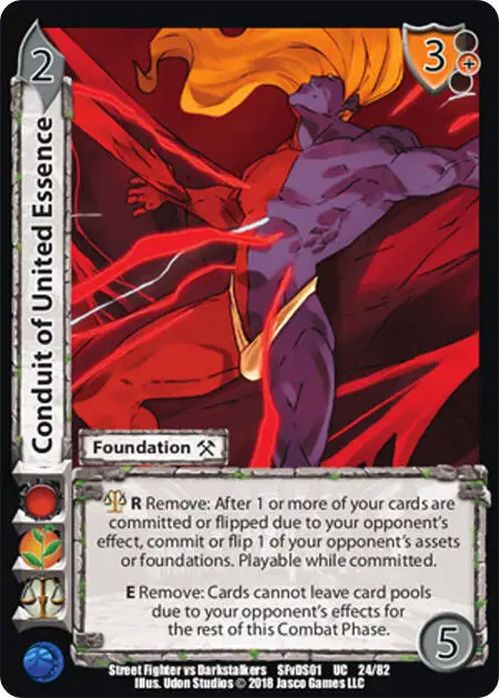 Conduit of United Essence card front