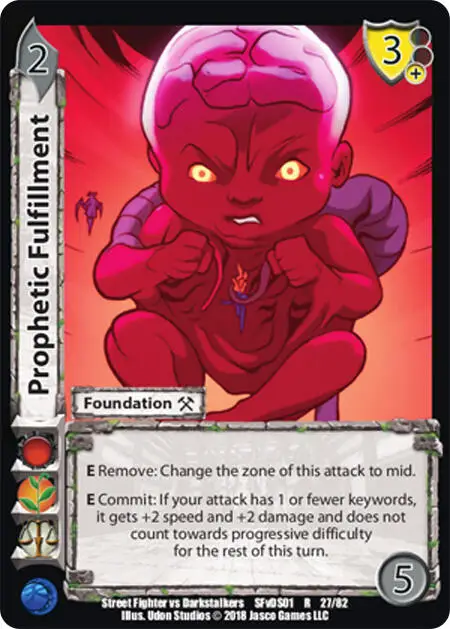 Prophetic Fulfillment card front