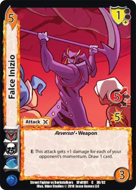 Falce Inizio card front