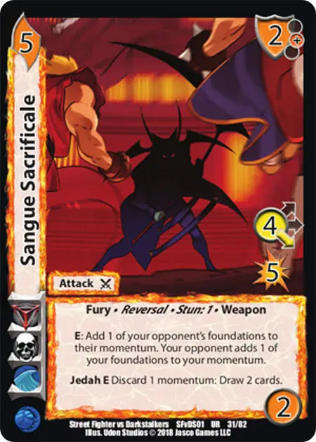 Sangue Sacrificale card front