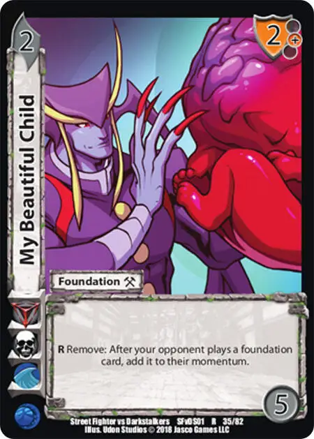 My Beautiful Child card front
