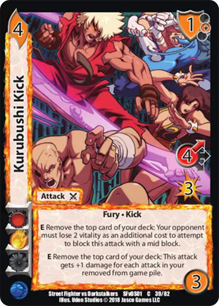 Kurubushi Kick card front