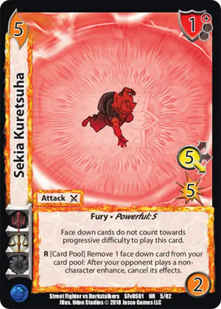 Sekia Kuretsuha card front
