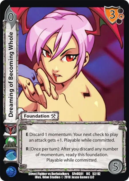 Dreaming of Becoming Whole card front