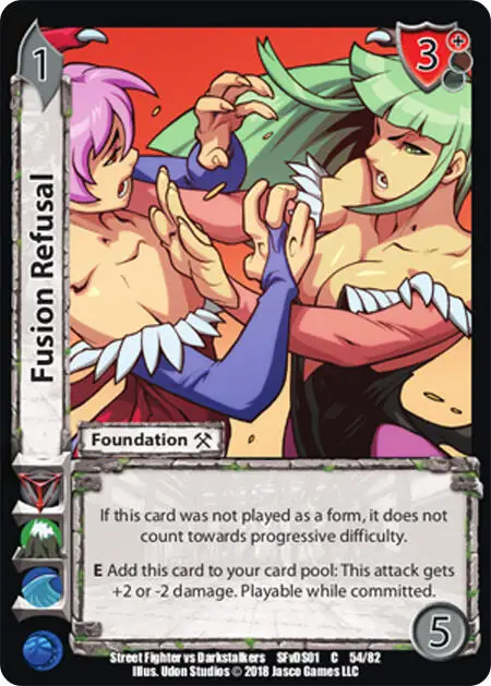 Fusion Refusal card front