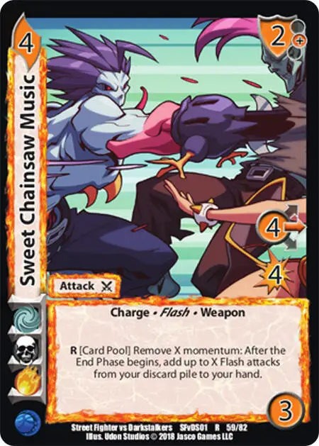 Sweet Chainsaw Music card front