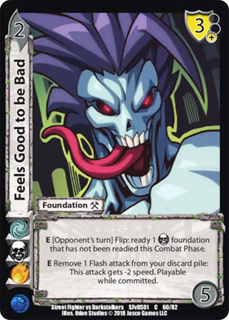 Feels Good to be Bad card front