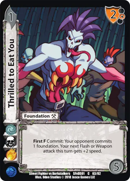 Thrilled to Eat You card front