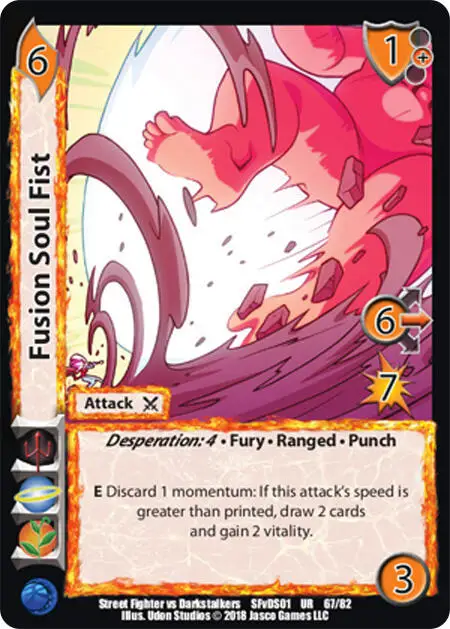 Fusion Soul Fist card front