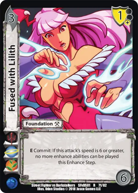 Fused with Lilith card front