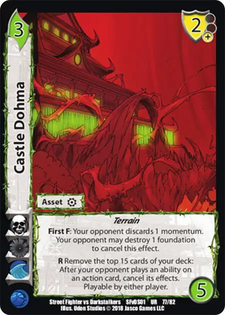 Castle Dohma card front