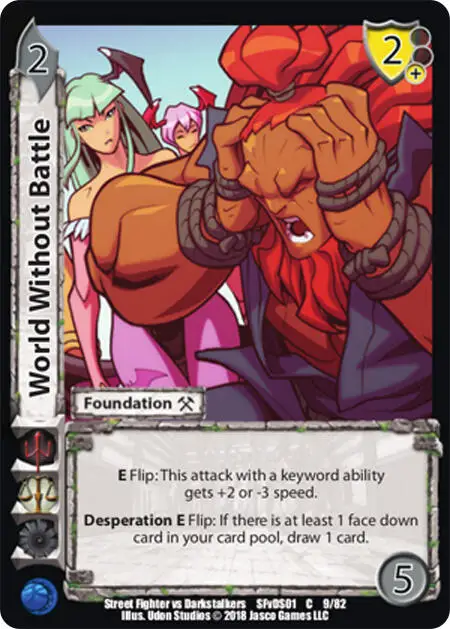 World Without Battle card front