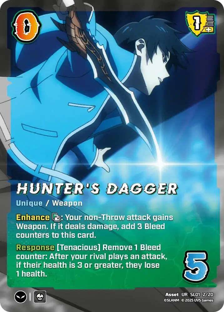 Hunter's Dagger card front