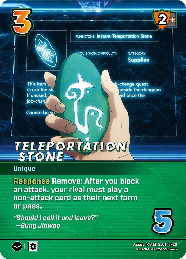Teleportation Stone (Alternate Art) card front