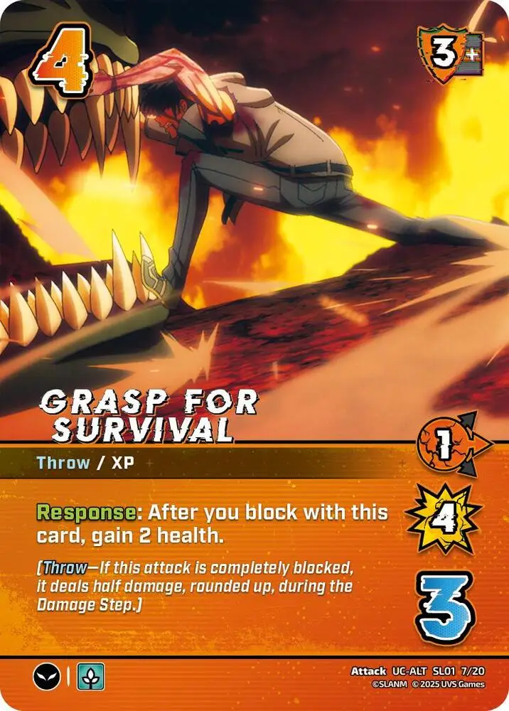 Grasp for Survival (Alternate Art) card front