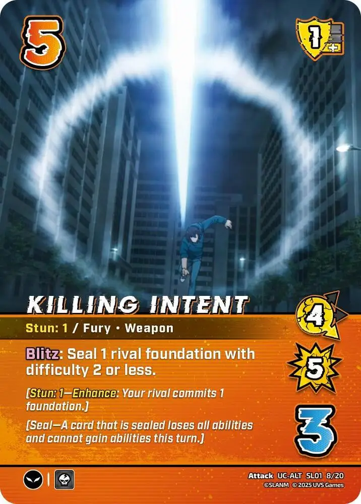 Killing Intent (Alternate Art) card front