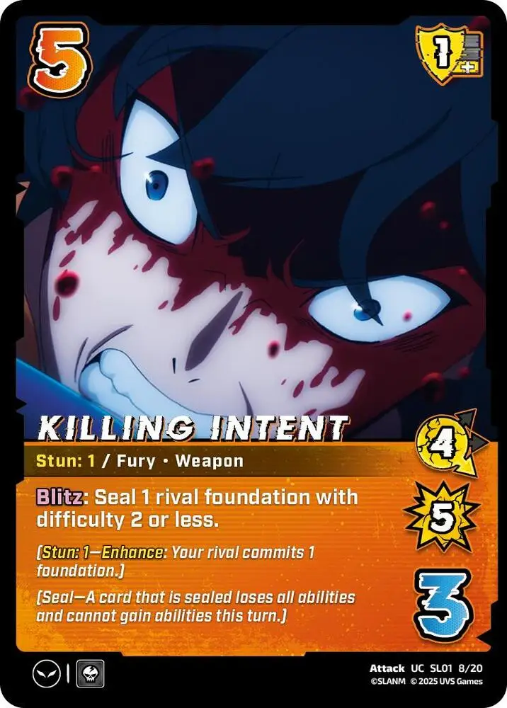 Killing Intent card front