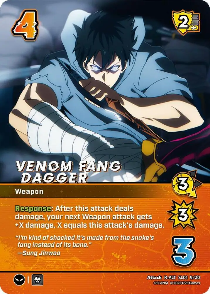 Venom Fang Dagger (Alternate Art) card front