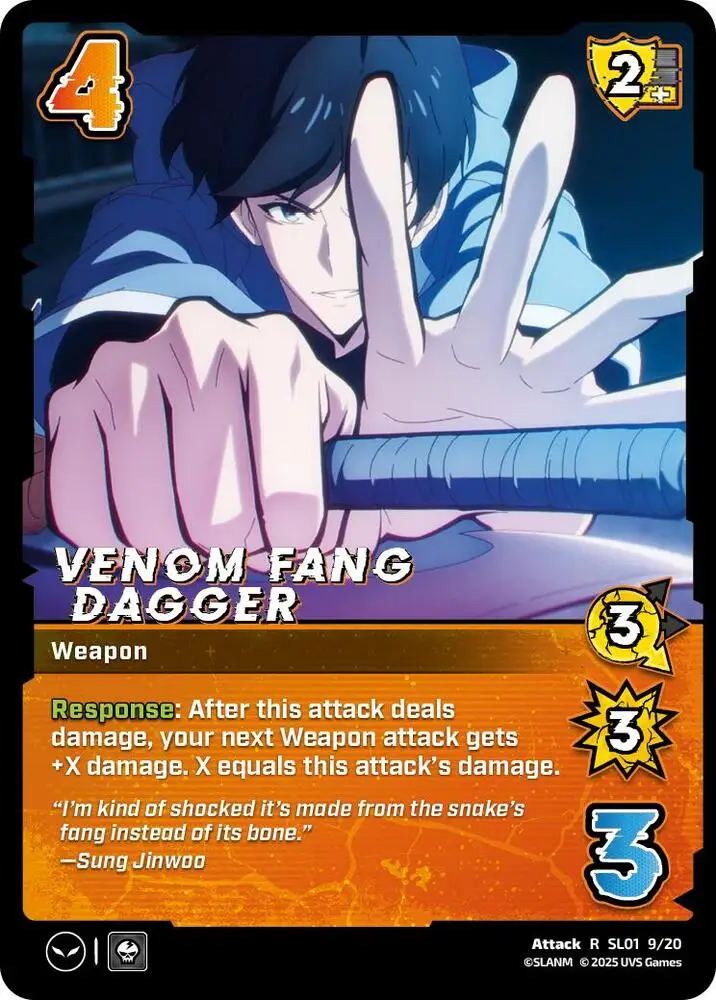 Venom Fang Dagger card front
