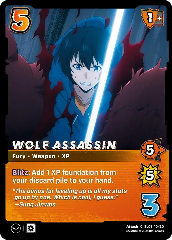 Wolf Assassin card front