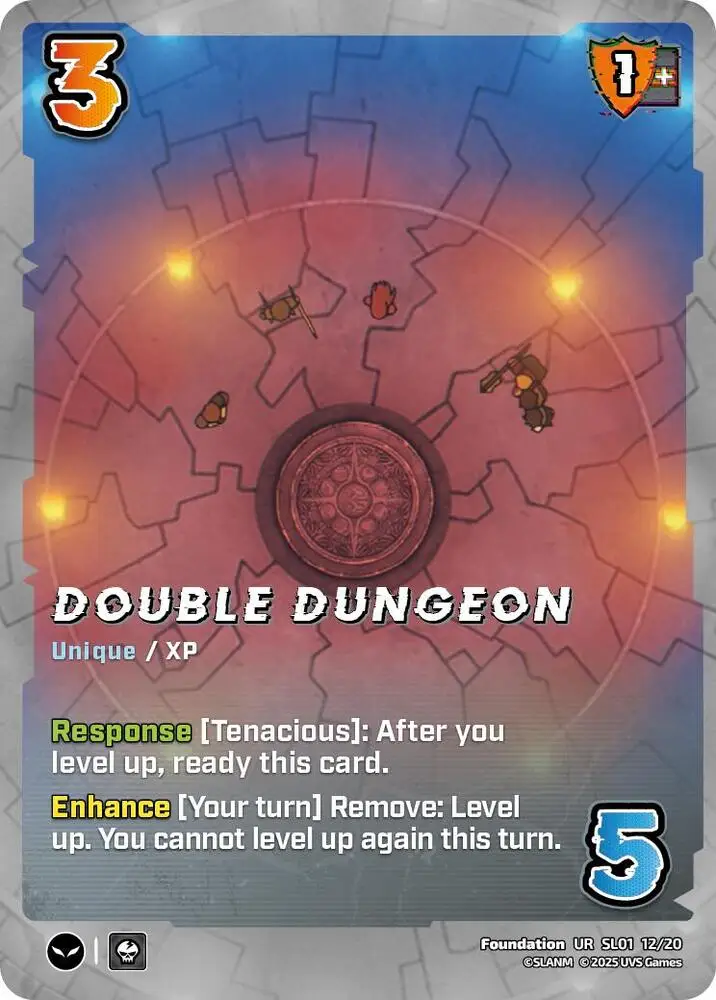 Double Dungeon card front