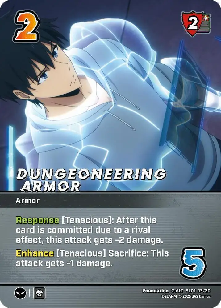 Dungeoneering Armor (Alternate Art) card front