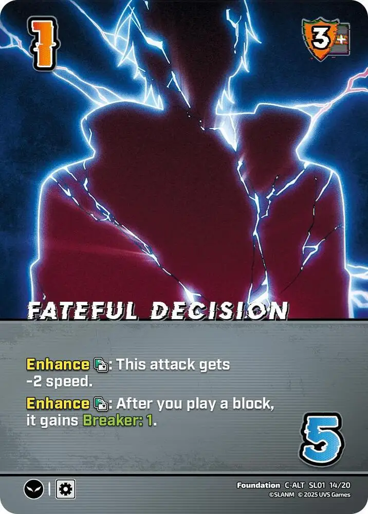 Fateful Decision (Alternate Art) card front