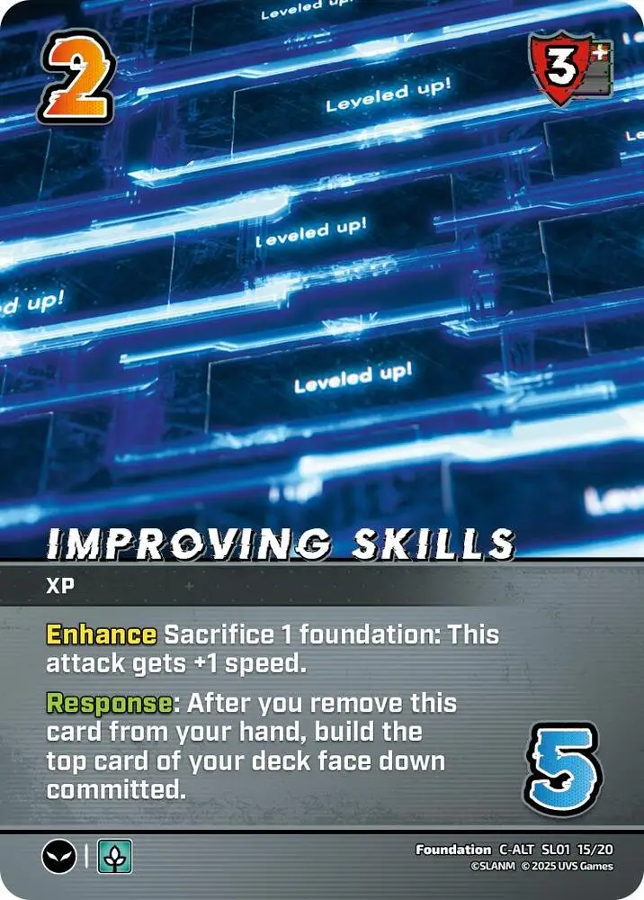 Improving Skills (Alternate Art) card front