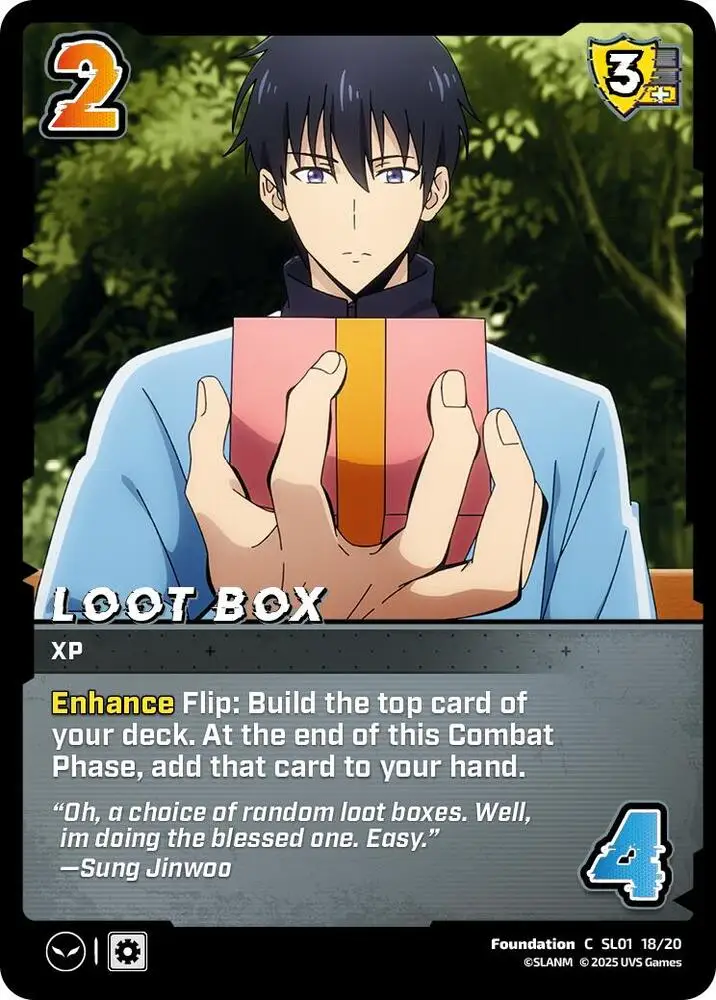 Loot Box card front
