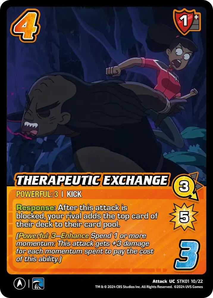 Therapeutic Exchange card front