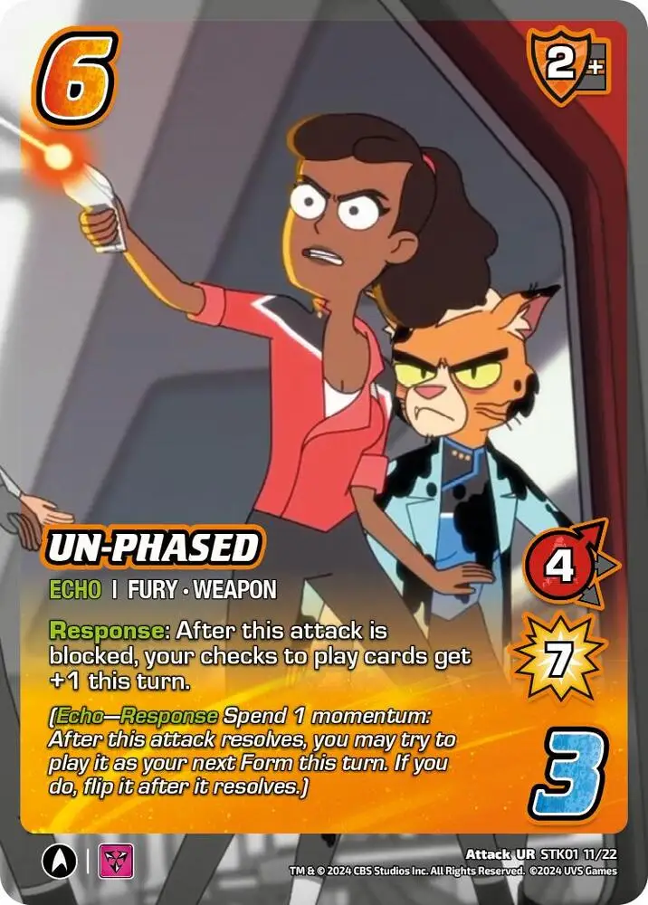 Un-phased card front