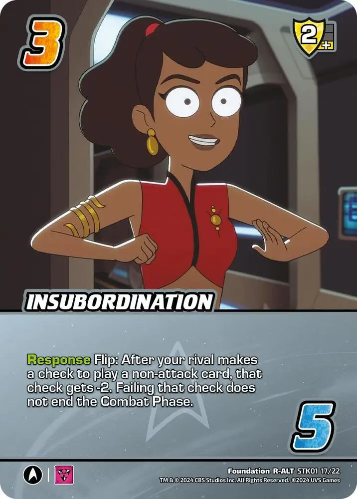 Insubordination (Alternate Art) card front