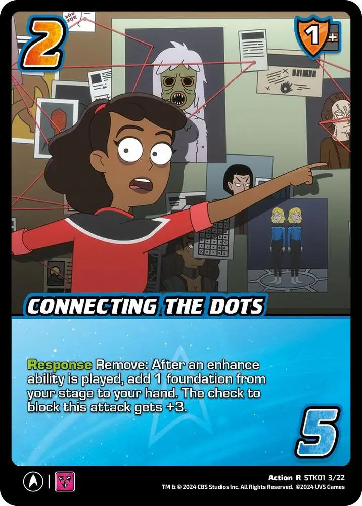 Connecting the Dots card front